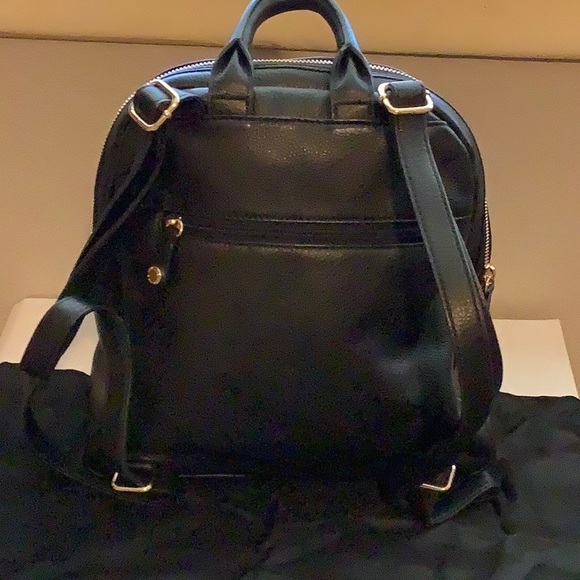 Karl Lagerfeld black backpack. main image 2